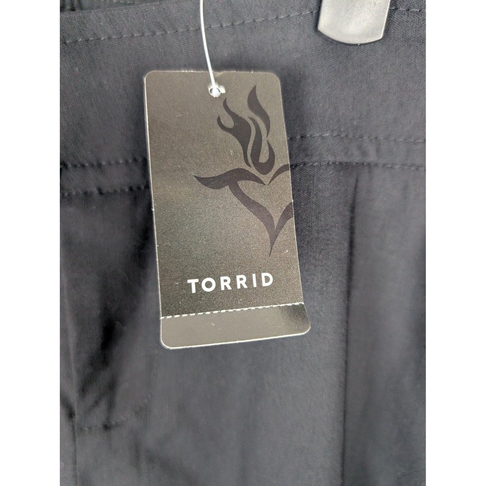 Torrid Pants Womens 14 Black Jetsetter Slim Boot Dress Work Trousers - Picture 5 of 11